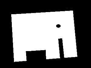 Old computer diskette that recalls the stereotypical shape of an elephant inside.