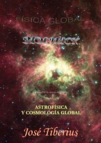 Portada del libro de astrofísica. Nebulosa de la Tarántula.