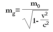 Global mass equation