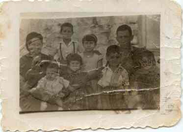 Foto antigua de familia