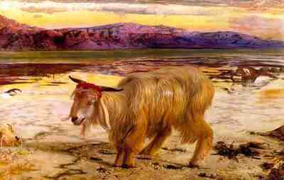 La cabra suelta- William Holman Hunt
