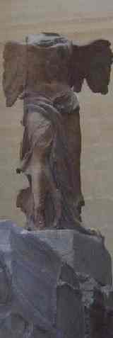 Victory of Samothrace statue.